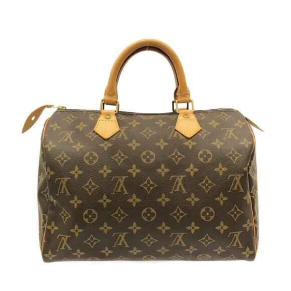 100% Authentic LOUIS VUITTON Speedy 30 Monogram Handbag
